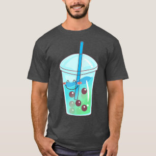 T-shirt kawaii chemise Cottagecore Esthétique mil bulle mi