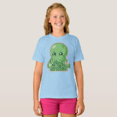T-shirt Kawaii Cthulhu (Devant entier)