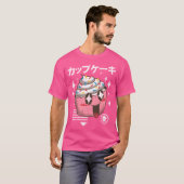 T-shirt Kawaii Cupcake (Devant entier)