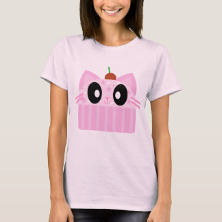 T-shirt kawaii cupcake cat