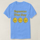 T-shirt Kawaii Cute Lemons Squeeze Day Fruit Foo (Design devant)