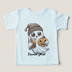 T-shirt Kawaii Ghost -Casquette confortable, Boba