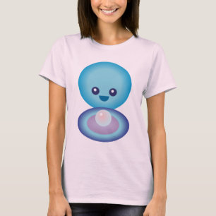 T-shirt Kawaii Happy Clam