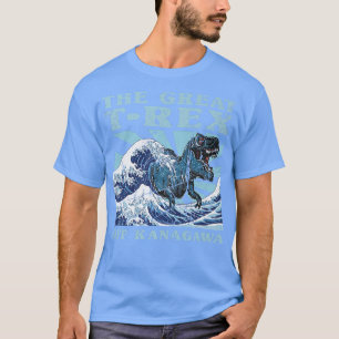 T-shirt Kawaii Japanese Great Wave Great T Re Cute Japan A