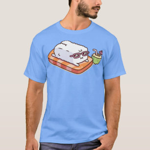 T-shirt Kawaii Japonais Sushi Ayant Suntan Funny