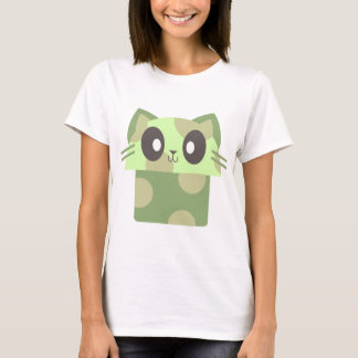 T-shirt kawaii minou champignon chat minou
