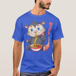 T-shirt Kawaii Opossum Ramen nouilles japonais Anime nouil