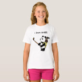 T-shirt Kawaii Panda Golfer (Devant entier)