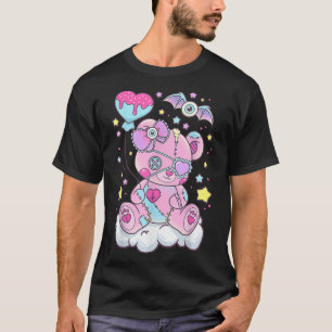 T-shirt Kawaii Pastel Goth Cute Ours Déplaisant