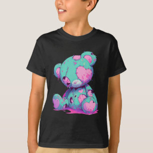 T-shirt Kawaii Pastel Goth Déplaisant Cute Witchy Zombie O