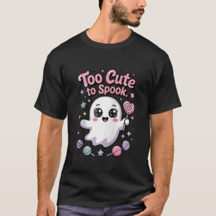 T-shirt Kawaii Pastel Goth Mignon Fantôme Effrayant Hallow