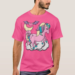 T-shirt Kawaii Pastel Goth Wicca Unicorn Menhera Cute Cree