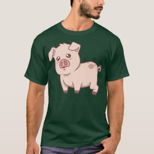 T-shirt Kawaii Pig Premium 3714 