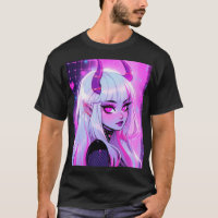 Kawaii Pink Demon Girl