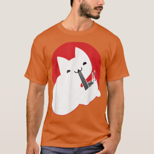 T-shirt Kawaii Ramen Cat Japanese Noodles Lover Japanese A