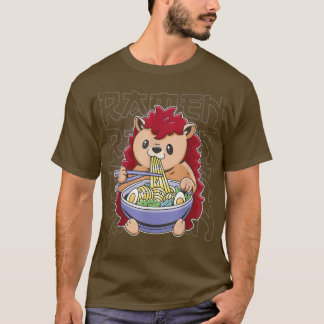 T-shirt Kawaii Ramen Japonais Anime Noodles mignonnes Shib