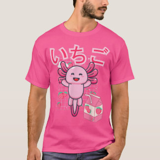 T-shirt Kawaii rose Japonais esthétique Coupe de lait de f