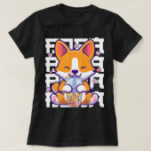 T-shirt Kawaii Shiba Inu Chien Bug Tea Boba Anime Cadeaux (Design devant)