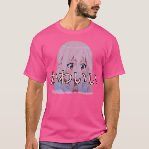 T-shirt Kawaii Shy Girl