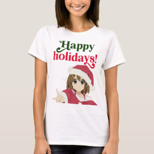T-shirt Kawaii tenue de Noël, Anime Girl