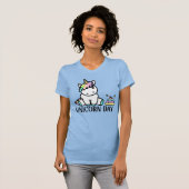 T-shirt Kawaii Unicorn Day et Unicorn Poo (Devant entier)