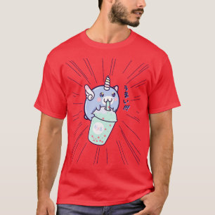 T-shirt Kawaii Unicorn Milk Tea