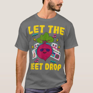 T-shirt Kawaii Vegetable Pun Vegan Music Amateurs de Beet