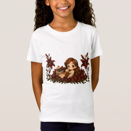 T-Shirt Kawaii Zodiac Neos Vierge (Devant)
