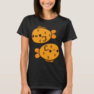 T-shirt Kawaii zodiaque-Poissons