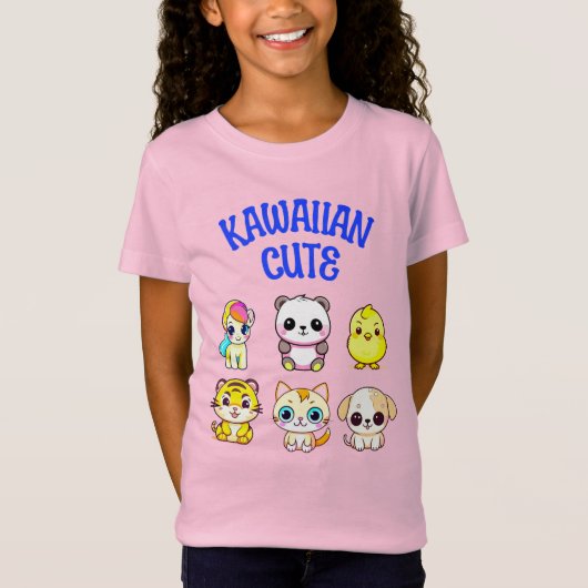 T-Shirt Kawaiian Cute Style (Devant)