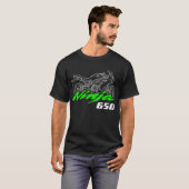 T-shirt Kawasaki Ninja 650 2012-2016 (Devant entier)
