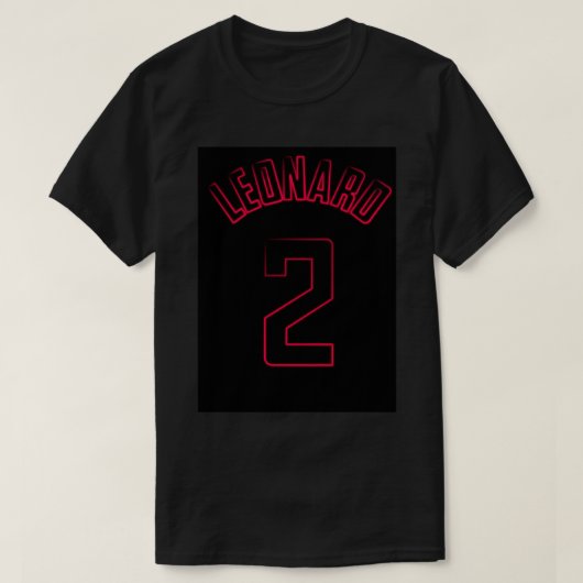 T-shirt Kawhi Leonard n° 2 (Design devant)