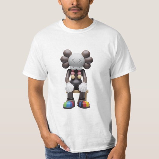 T-shirt kaws au repos (Devant)