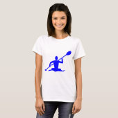 T-shirt Kayak - Bleu (Devant entier)