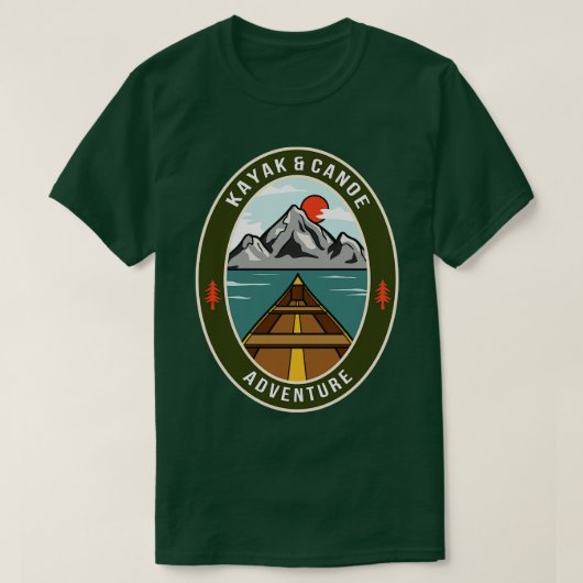 T-shirt Kayak & Canoe Adventure (Design devant)