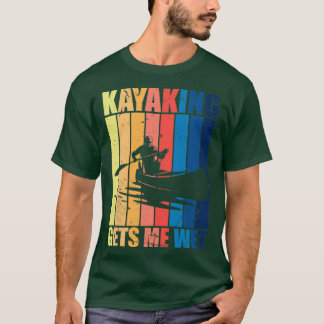 T-shirt Kayak Conception Pour Les Canoéistes Ou L'Entraîne