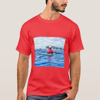 T-shirt Kayak dans les îles Baranof en Alaska Oversize