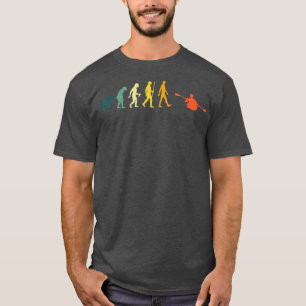T-shirt Kayak Evolution Canoë de développement de canoë