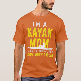 T-shirt Kayak Im A Kayak Maman Jaune Cadeau Lumière