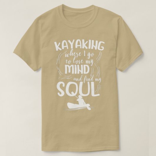 T-shirt Kayak kayak rameur sport rameur rooteur r (Design devant)