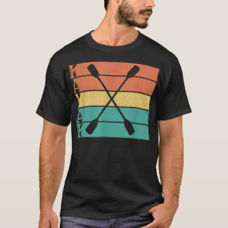 T-shirt Kayak Kayaker Double Paddle Canoe Tour Kayaking Vi
