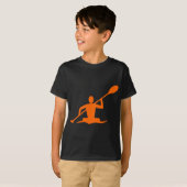 T-shirt Kayak - Orange (Devant entier)