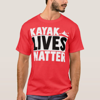 T-shirt Kayak Paddle White Water Rowing Kayaking Boat 7