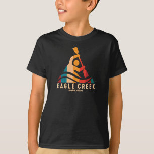 T-shirt Kayak Retro Eagle Creek