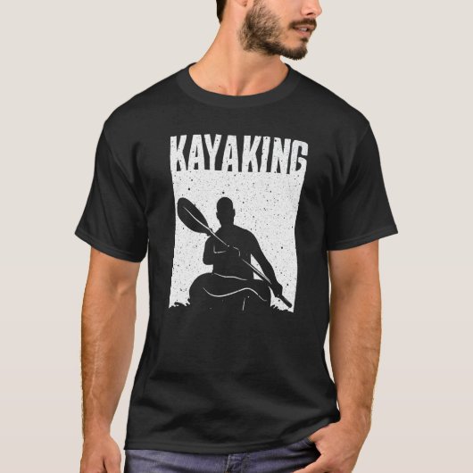 T-shirt Kayaking For Men Women Kayak Rafting Row 3 (Devant)