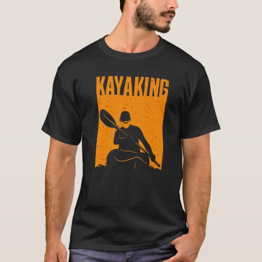 T-shirt Kayaking For Men Women Kayak Rafting Row   4 (Devant)