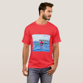 T-shirt Kayaking in the Baranof Islands in Alaska Oversize (Devant entier)