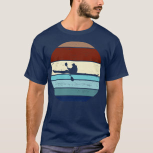 T-shirt Kayaking Kayak Yak Life Paddling Rafling Canoë