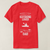 T-shirt Kayaking Lover Étonnant Papa Drôle Design Pour Cad (Design devant)