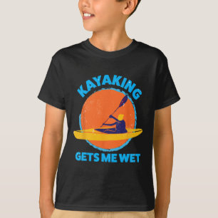T-shirt Kayaking M'Amuse Humide Halloween Noël Kayak